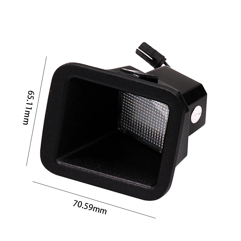 Car LED License Plate Number Light For Ford F250/F350/F450/F550 Super Duty Built-in Canbus controller