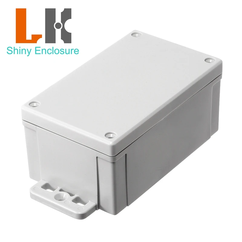 162x80x60mm New Wall Mount Cable Power Box Housing Outdoor Waterproof Junction Box Abs Plastic Housing