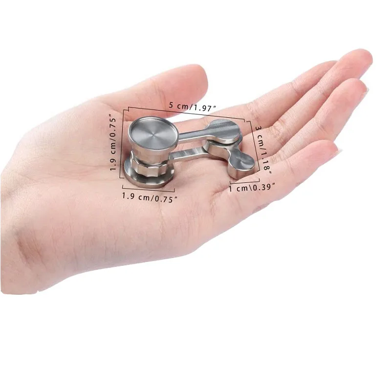 Chaotic Pendulum Double Fingertip Gyro Gift Between Fingers Decompression Small Toy Artifact