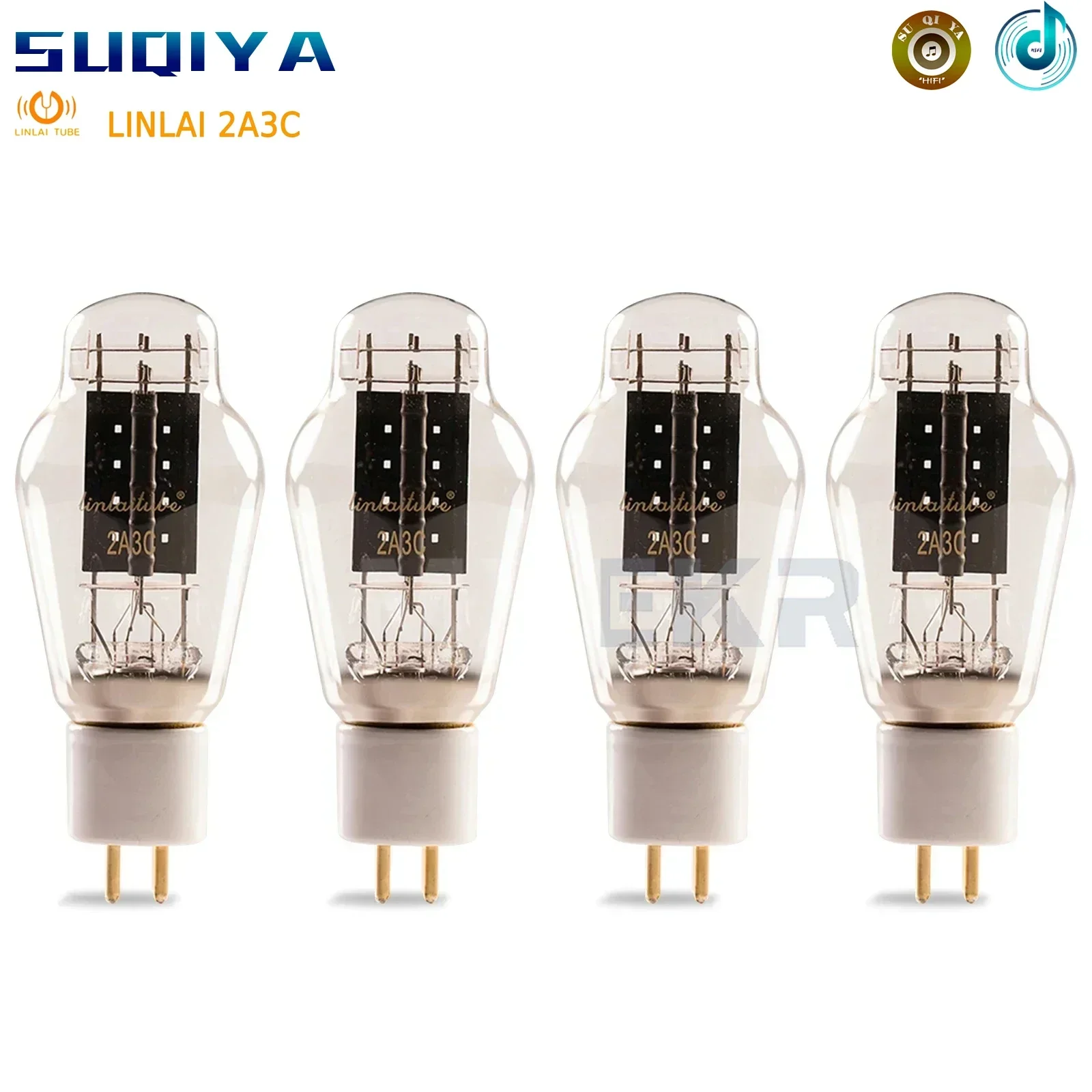 

SUQIYA-LINLAI 2A3C 2A3 Vacuum Tube Replaces WE2A3 2A3 HIFI Audio Valve Electronic Tube Amp DIY Factory Tested Matched Genuine