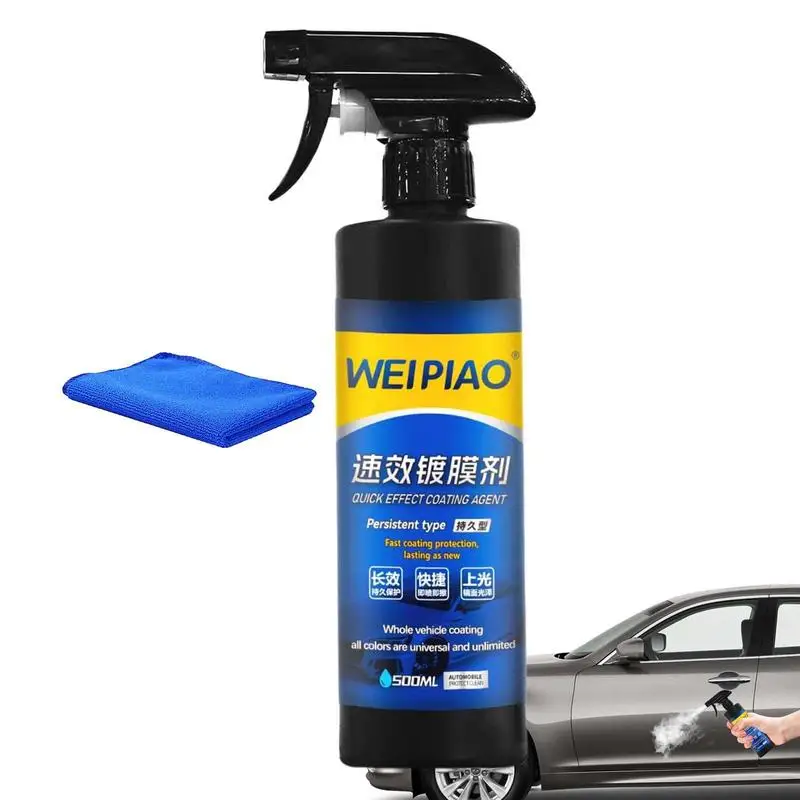 

Car Coating Spray 500ml Auto Paint Crystal Coat Agent Rust Converter And Prevention Aerosol Spray Undercoating For Vehicles