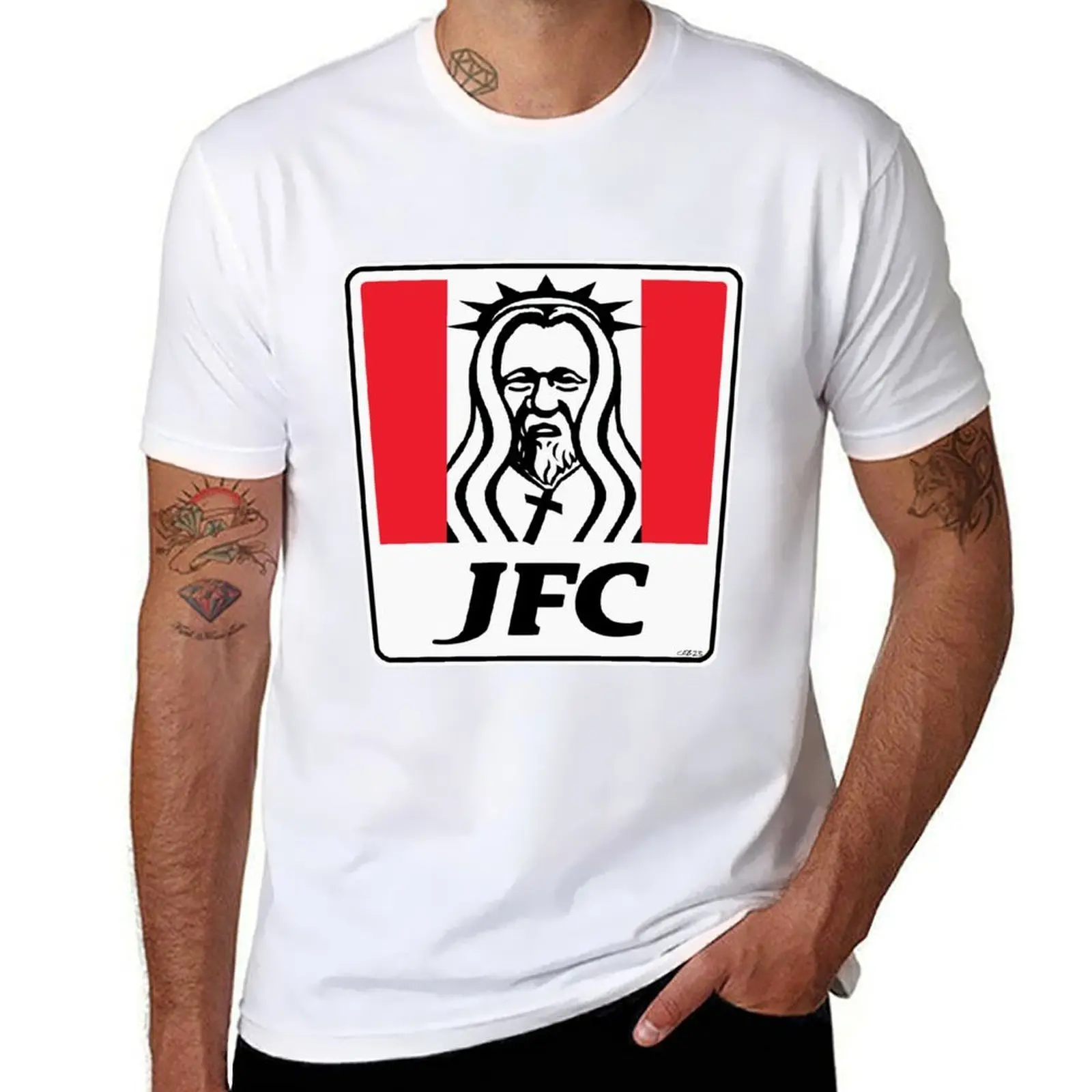 

Jeebus Fitzgerald Cripes T-Shirt t shirt man cotton man t shirts high quality luxury brand T-Shirt