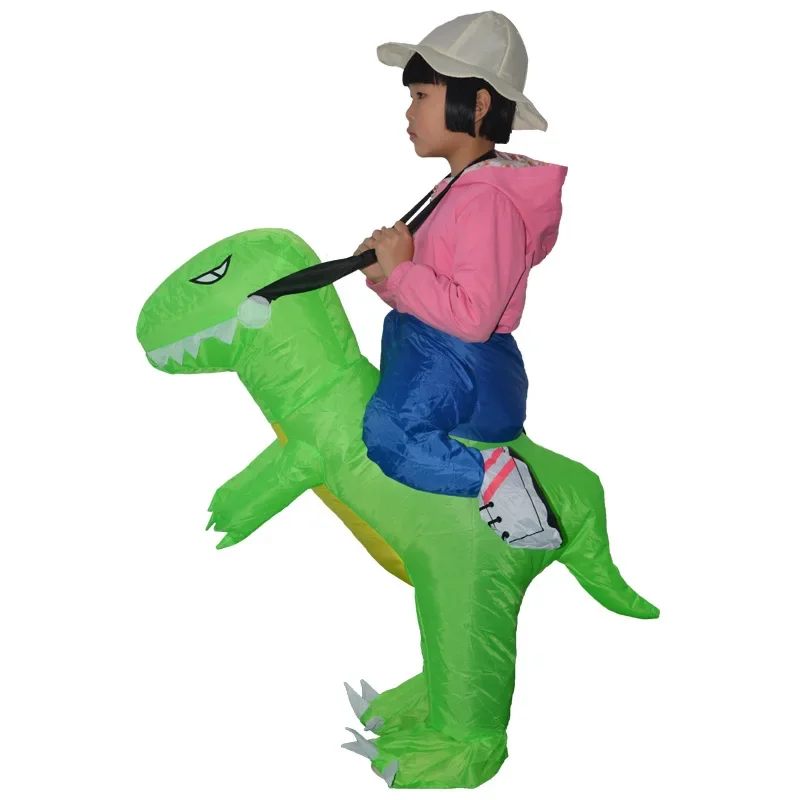 Baby Inflatable Dinosaur Costumes for Children Horse Fancy Dress Ball Toy Party Club Performance Inflatable Costumes JS7230