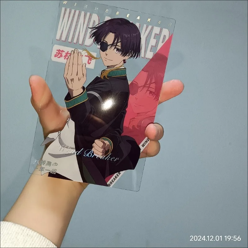 4Pcs/Set Anime Three-Inch Photo Props Diy Cartoon Pvc Transparent Card Collection Card Kids Gift