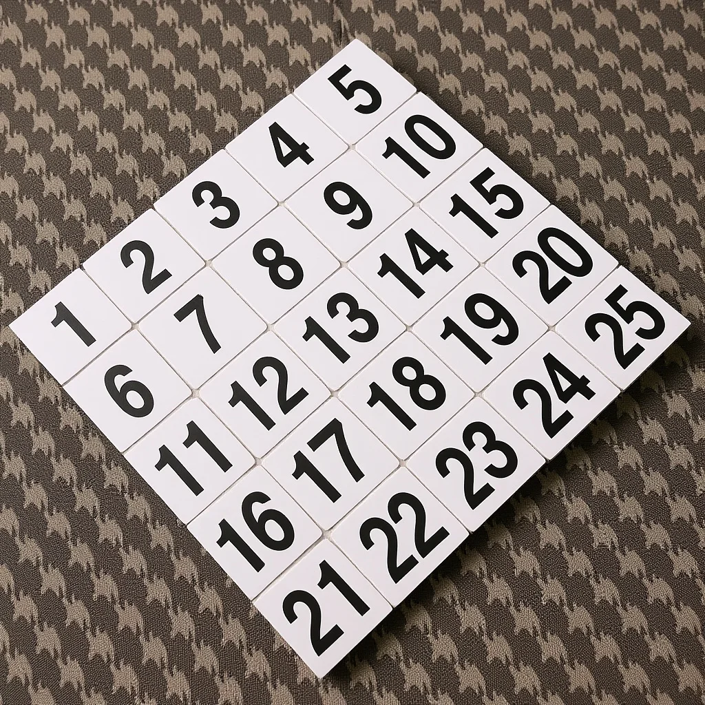 

25Pcs Table Number Signs Plastic Wedding Reserved Signs Seating Tent Restaurant Reception Accessories Number Cards