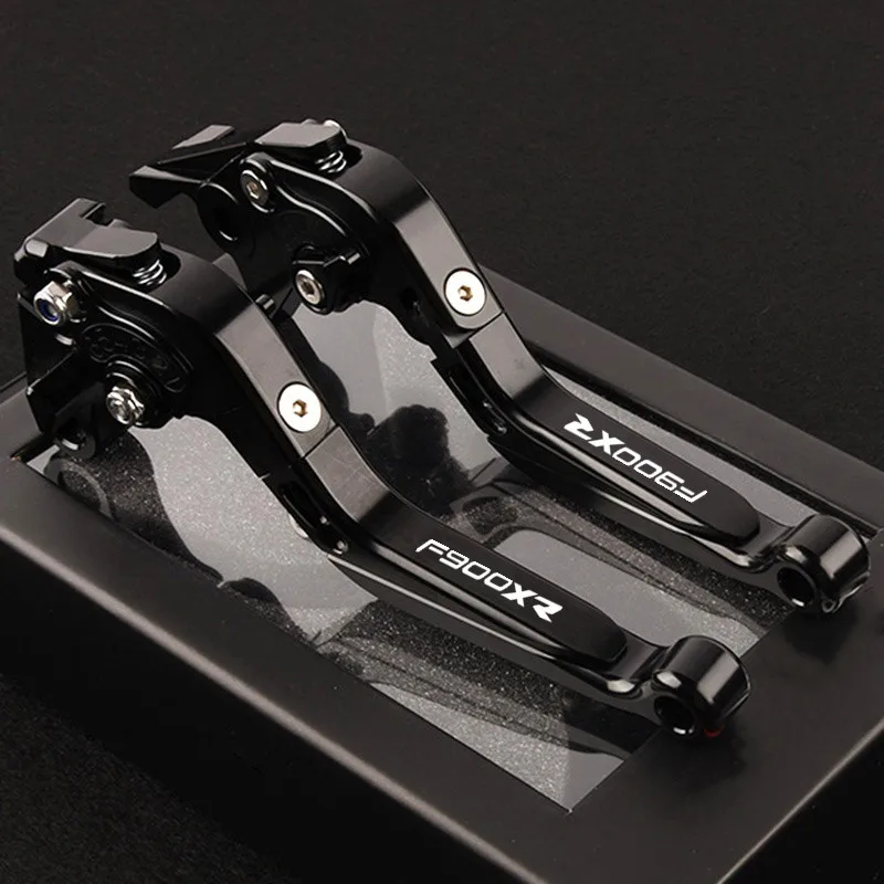 For BMW F900XR F900 XR 2020 2021 2022 2023 Motorcycle Accessories CNC Ajustable Brake Clutch Levers With F900XR Logo