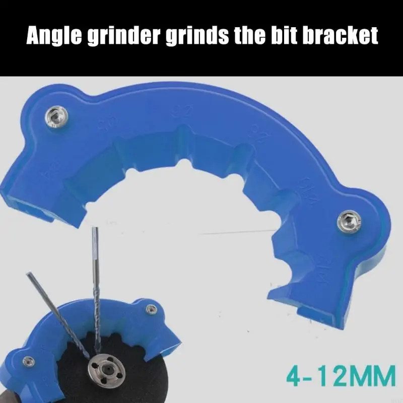 Molilla perforación soporte ergonómico perforación azul para uso bricolaje y profesional