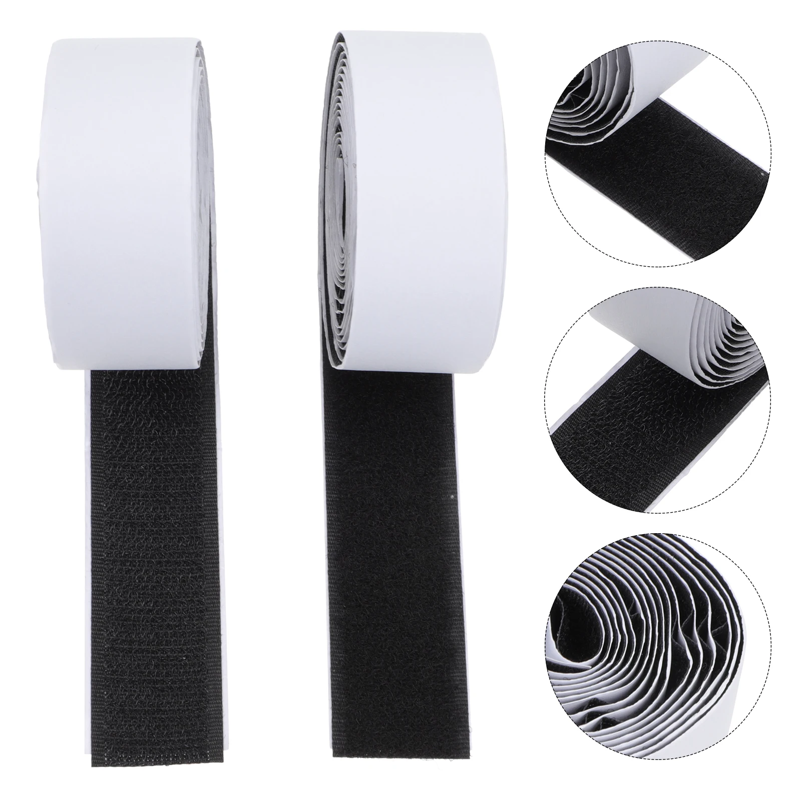 

2pcs Guitar Effector Pedal Tape Strong Adhesive Hook Loop Fastener For Pedal Board Stickers Electric Guitar Accessories Effects