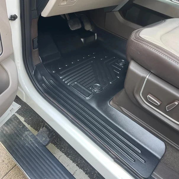 KQXAll Weather protection Custom Size Perfect Fit 5D Car Mat Fit for Different Car Models for Ford F150 2014-2022