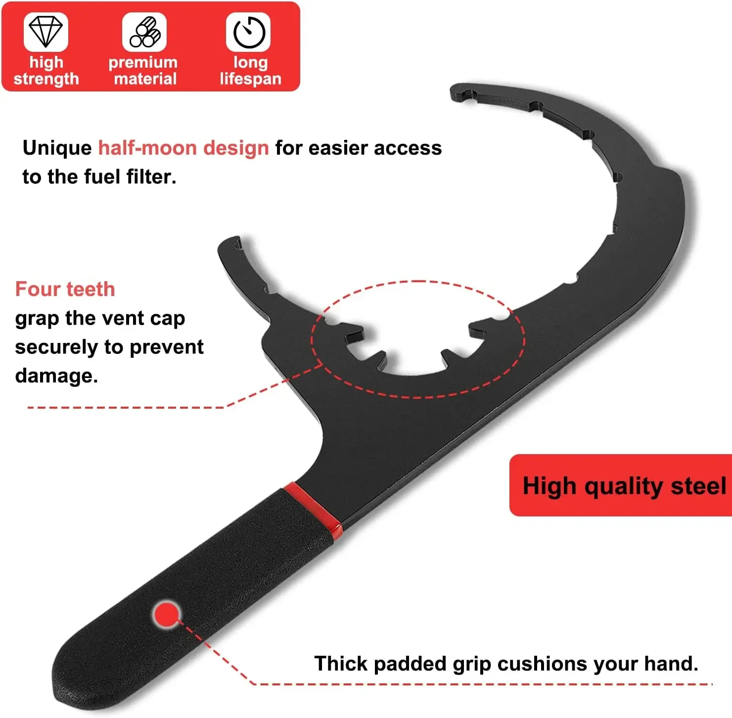 61110 Diesel Fuel Filter Wrench 6\