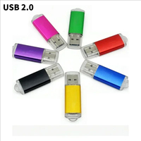 High Speed Metal USB Flash Drive Custom 128GB 64GB 32GB 16GB 8GB 4GB Memory Flash USB Stick Pen Drive 128mb 512mb PenDrive 2.0