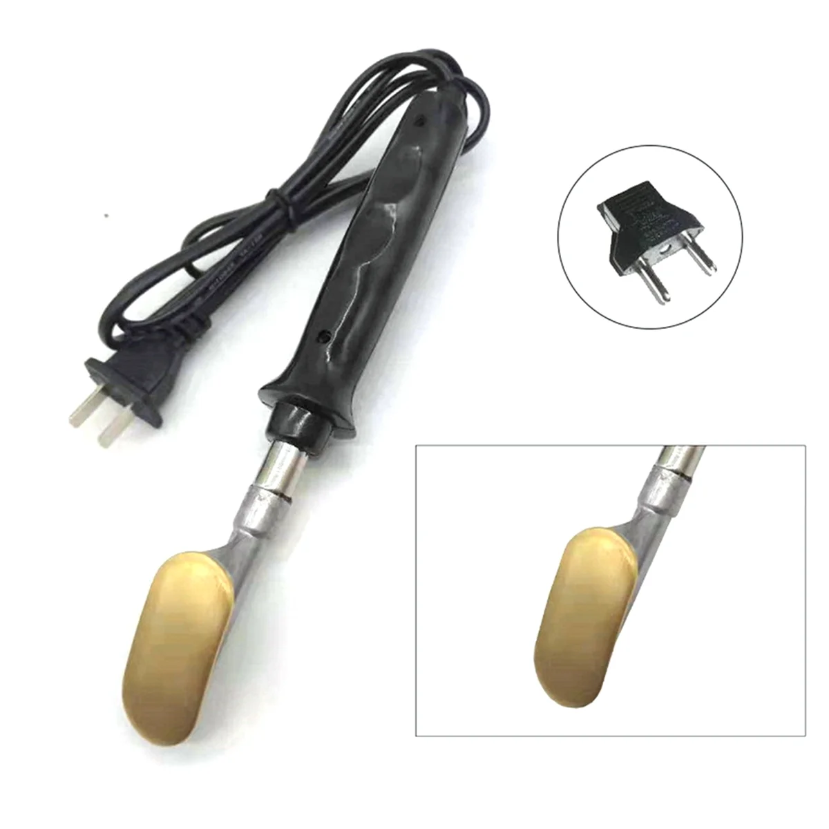 

B45C 50W Electric Soldering Iron Welder for Car Bumper Repair Plastic Crack Repair Spatula Smoothing Tools US Plug