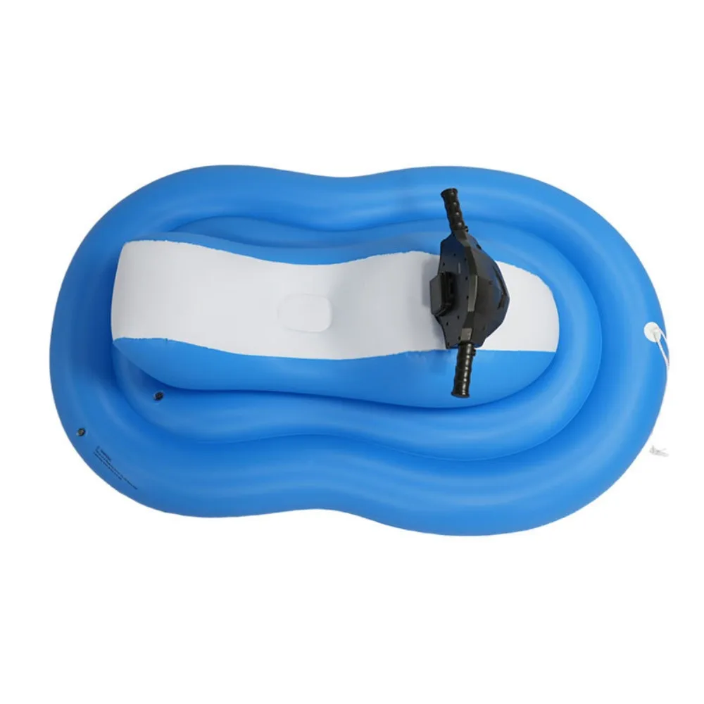 Custom Kids Inflatable Jet Ski Motorized Ride‑On Pool Float Electric Children Water Toy For Pool Lake Amusement