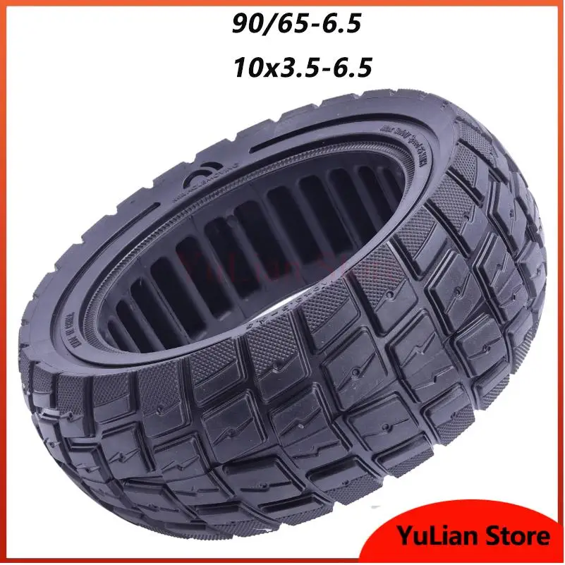 

90/65-6.5 10x3.5-6.5 Solid Tire for Dualtron Thunder Kaabo Electric Scooters Off-road Wear Resistant Puncture Proof Tyre