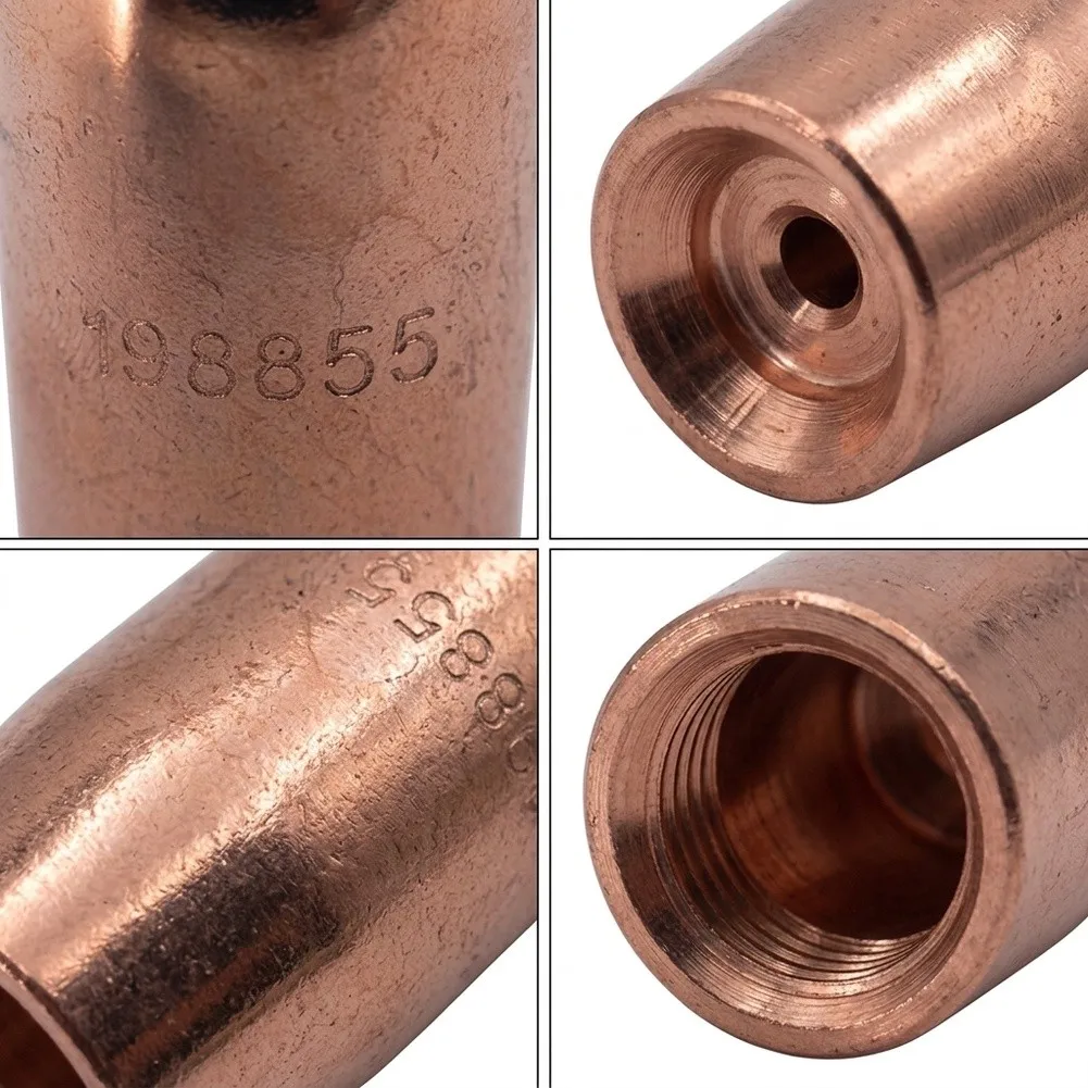 5 Pack for mig Nozzle Model 198855 5/8 Inch Fits For Miller for spoolmatic 15A 30A for Pro for XR Series Welding Gas Consumables
