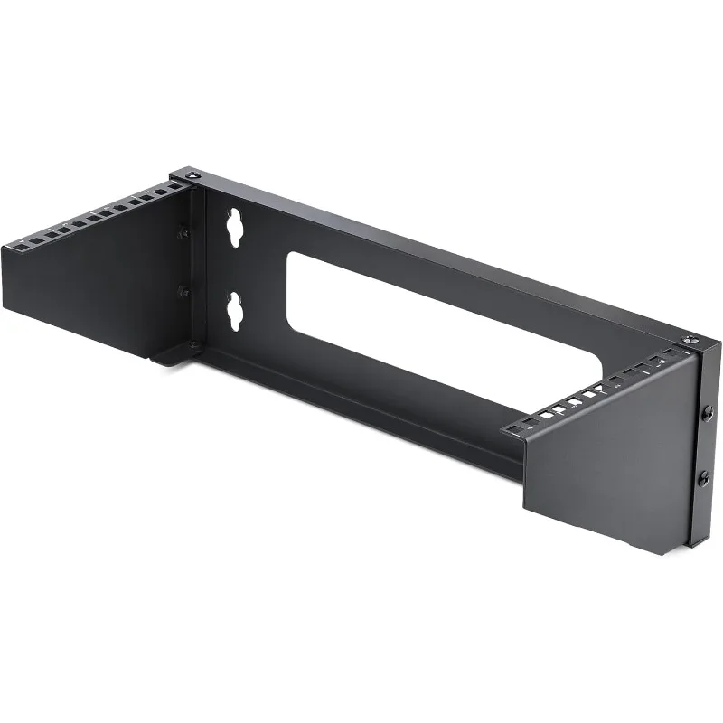 NEW POPULAR4U Vertical Wall-Mount Bracket For 19inch Rack Mountable Equipment, 121lb/55kg Capacity, For Patch Panels/Servers