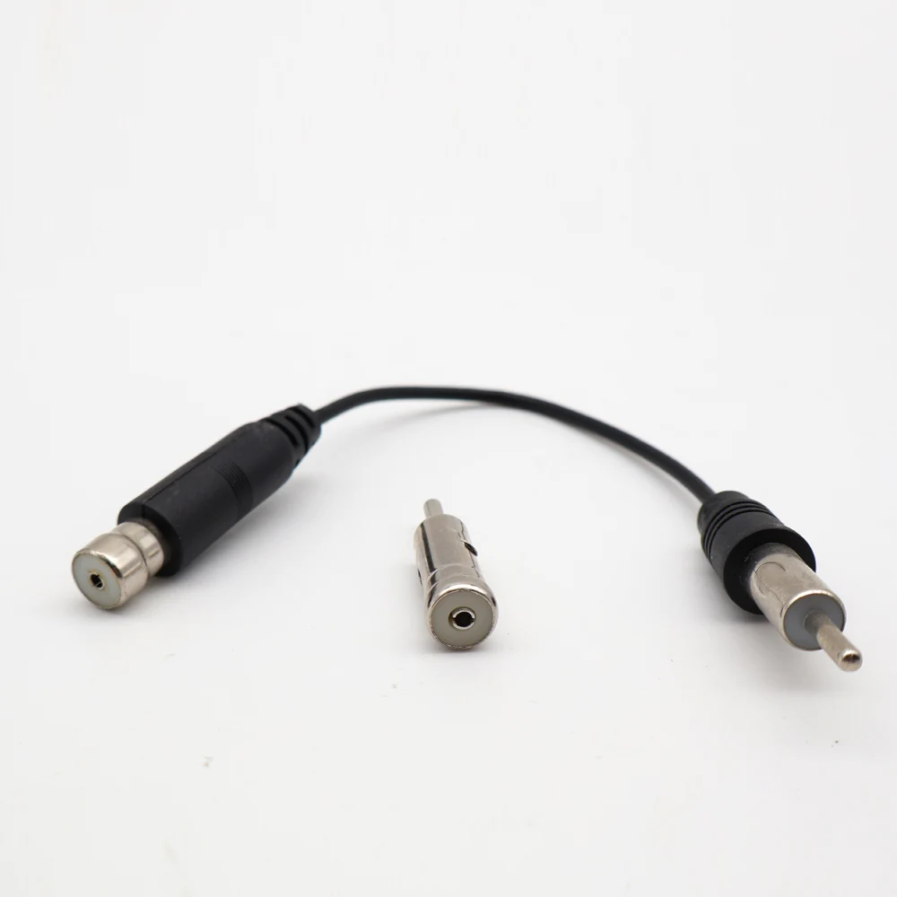 Veicoli per auto Radio Stereo da ISO a Din Antenna Antenna connettore adattatore per albero spina per Autoradio Stereo Autoradio adatta alla maggior