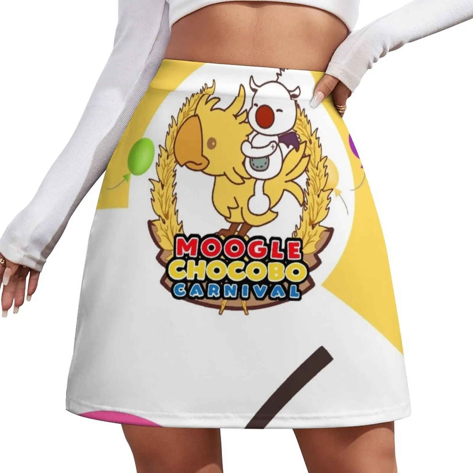 

Moogle Chocobo Carnival Mini Skirt clothes for woman fairy grunge