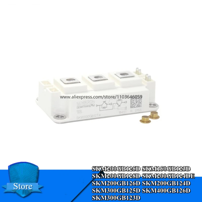 

Module SKM200GB125D SKM150GB123D SKM200GB128D SKM200GB124DE SKM200GB126D SKM200GB124D SKM300GB125D SKM400GB126D SKM300GB123D