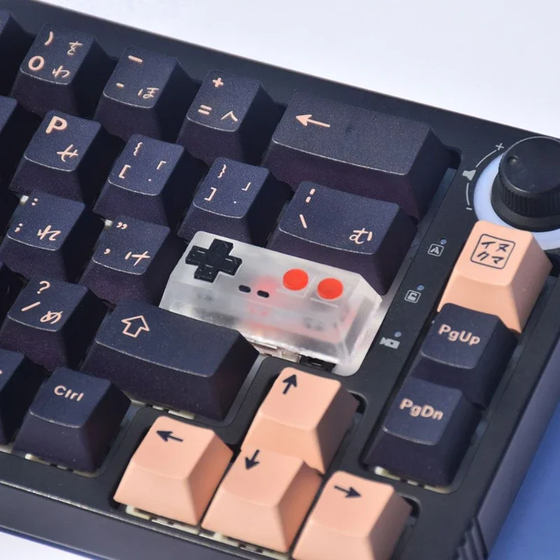 Enter ESC 2.25/1U Keycap Custom Cross Shaft NES Profile Resin Keycaps Personality Mechanical Keyboard Decoration Point Key Caps