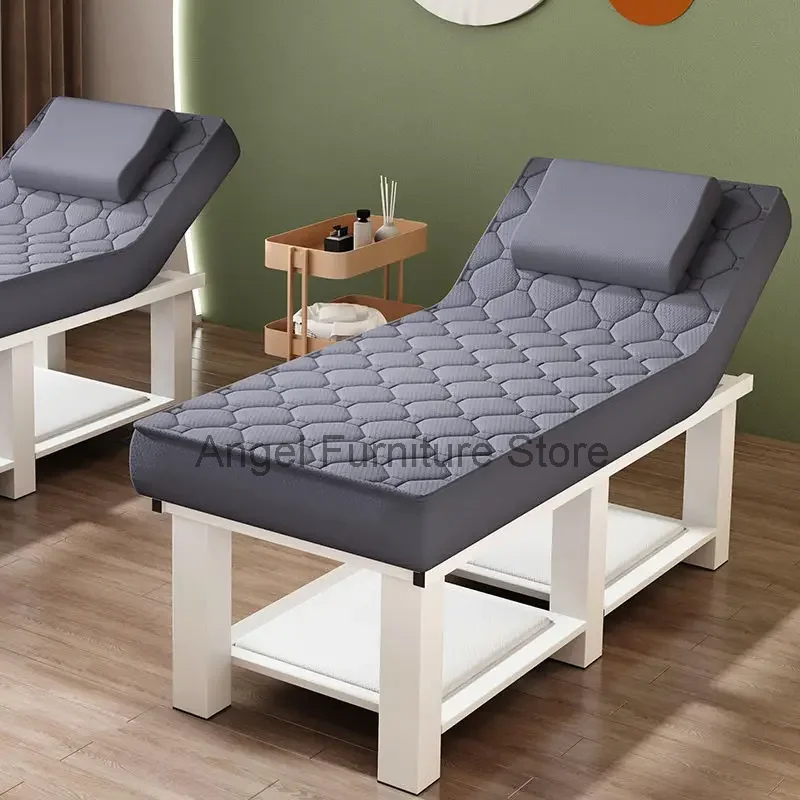 

Lounger Massage Table Pedicure Reclining Functional Foldable Bed Full Body Mattress Camas Portatil Massage Furniture MQ50MB