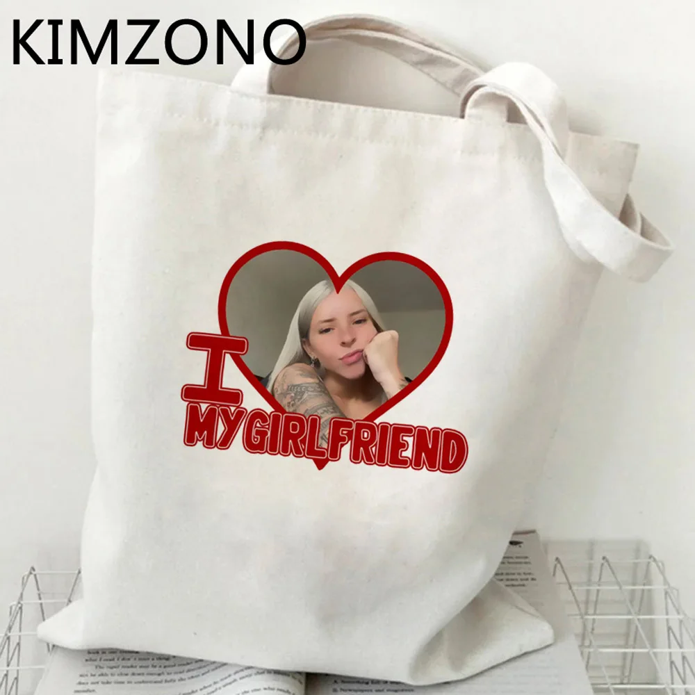 Young Miko shopping bag recycle bag shopper reusable jute bag bolso tote bag shoping jute tote net sac tissu