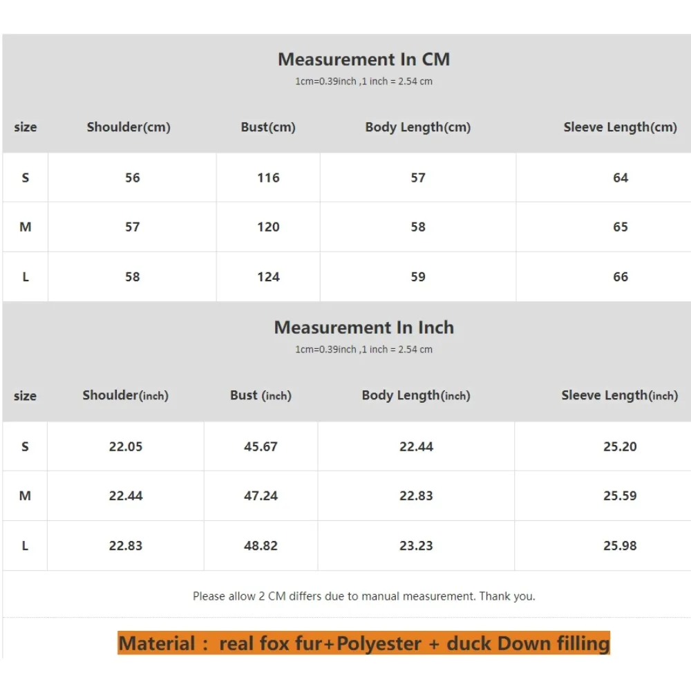 Elegancka Krótka Kurtka z Naturalnego Futra, 90% Białego Puchu Kaczy, Nowa Zimowa Kurtka Parka z Naturalnym, Dużym Kołnierzem z Futra Lisa, Damska, Luźna, Gruba i Ciepła