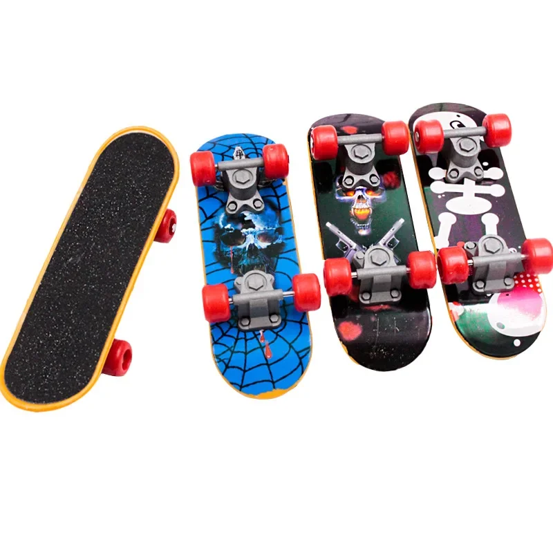 Stampa innovativa supporto professionale in lega tastiera Skateboard Mini Finger board Skate Truck Finger Skateboard per giocattolo per bambini