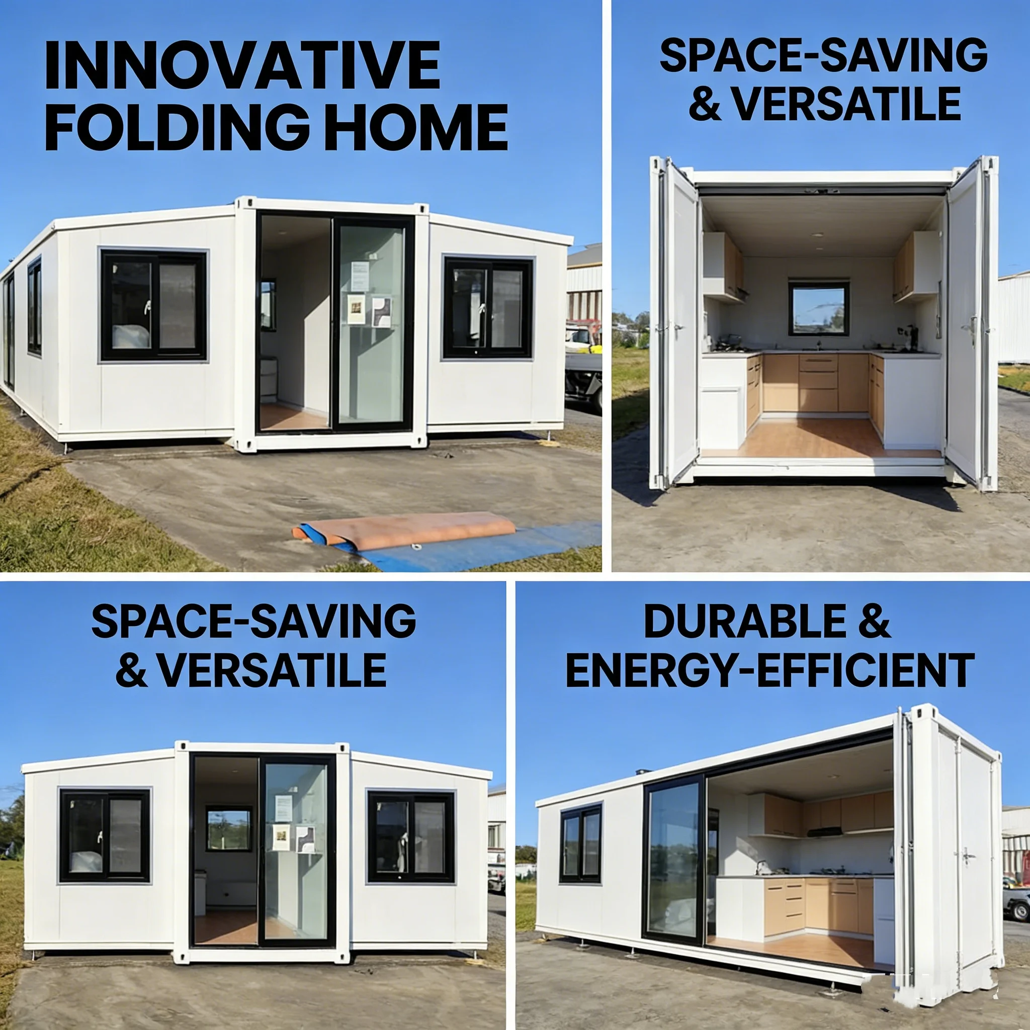 Factory Custom Prefabricated Mobile House Design Great Visibility Habitable Container Mobile Room