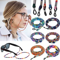 Bohemia Cotton Sunglasses Strap Eyeglass Chain Reading Glasses Chain String Holder Mask Neck Cord Eyewear Spectacles Necklaces