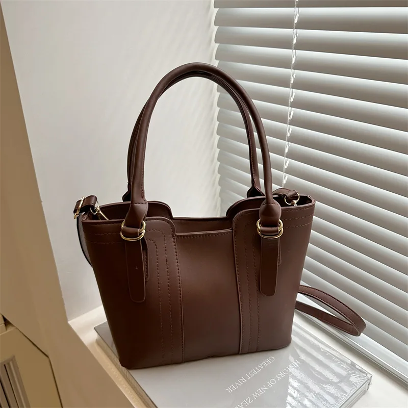 

Женские сумки через плечо Сумка-ведро большой вместимости Универсальная дизайнерская сумка Модный кошелек и сумки Сумка Sac