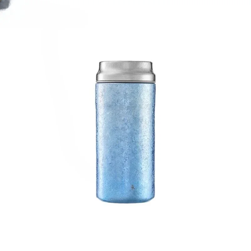Pure titanium accompanying pocket cup   women's portable small high-value water cup 200ml