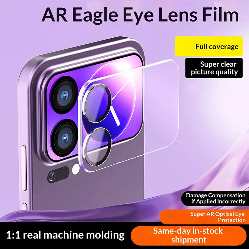 

Full Glue Back Camera Lens Tempered Glass Screen For Xiaomi 17 Pro Max Clear Lens Glass Protector For Xiaomi 17 Pro