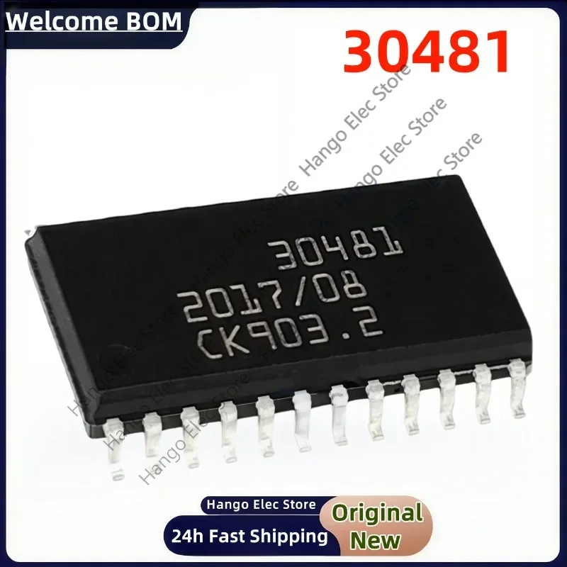 

5pcs/lot new CJ125 30481 SOP24 Auomotive Chips for BOSCH Wide Oxygen Driver IC Car amplifier IC