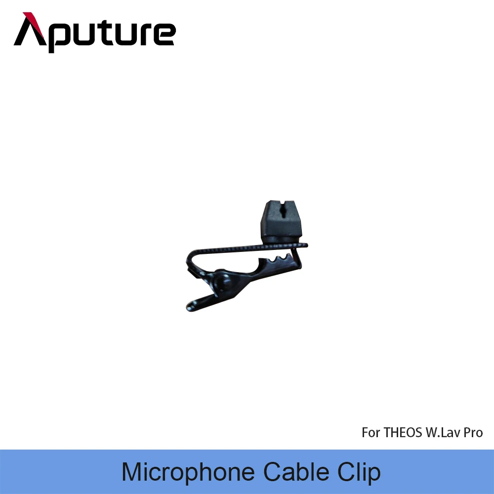 Aputure Deity Microphone Cable Clip for Theos W.Lav Pro 3.5mm TRS