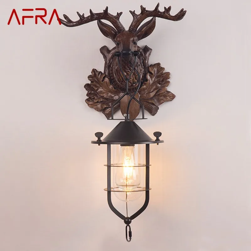AFRA  Modern Antlers Wall Light Creative Design LED Indoor Sconce Lamp For Home Decor Living Bedroom Bedside Porch