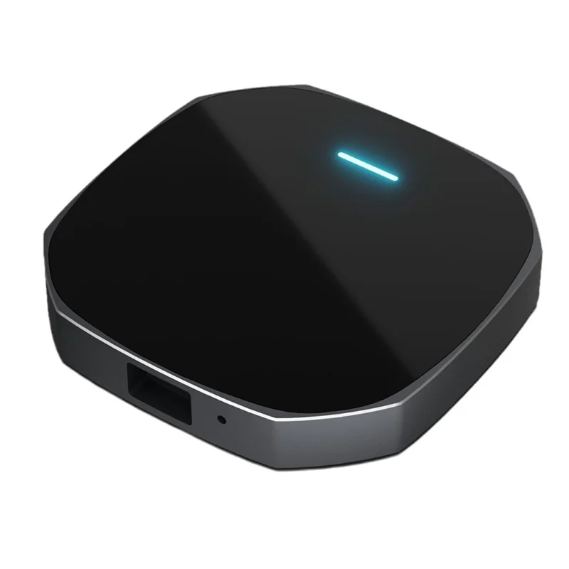 PHILE - Bezprzewodowy adapter Carplay Android Auto USB do iPhone'a, inteligentny moduł AI Box, multimedialny odtwarzacz wideo do streamingu YouTube, akcesoria samochodowe