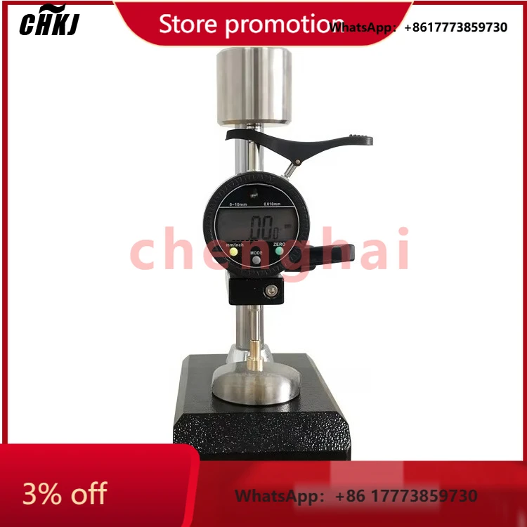 

CHKJ-2025NEW0-10mm 0.010mm Precision Digital Leather Thickness Tester, Leather Thickness Meter, Leather Thickness Gauge