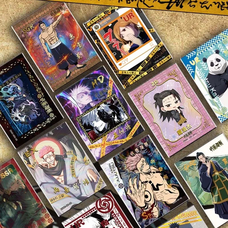 Jujutsu Kaisen Collection Bp Mr Cards Anime Satoru Gojo Character Itadori Yuji Game Card, juguetes y pasatiempos para niños, regalo para niños, 2023