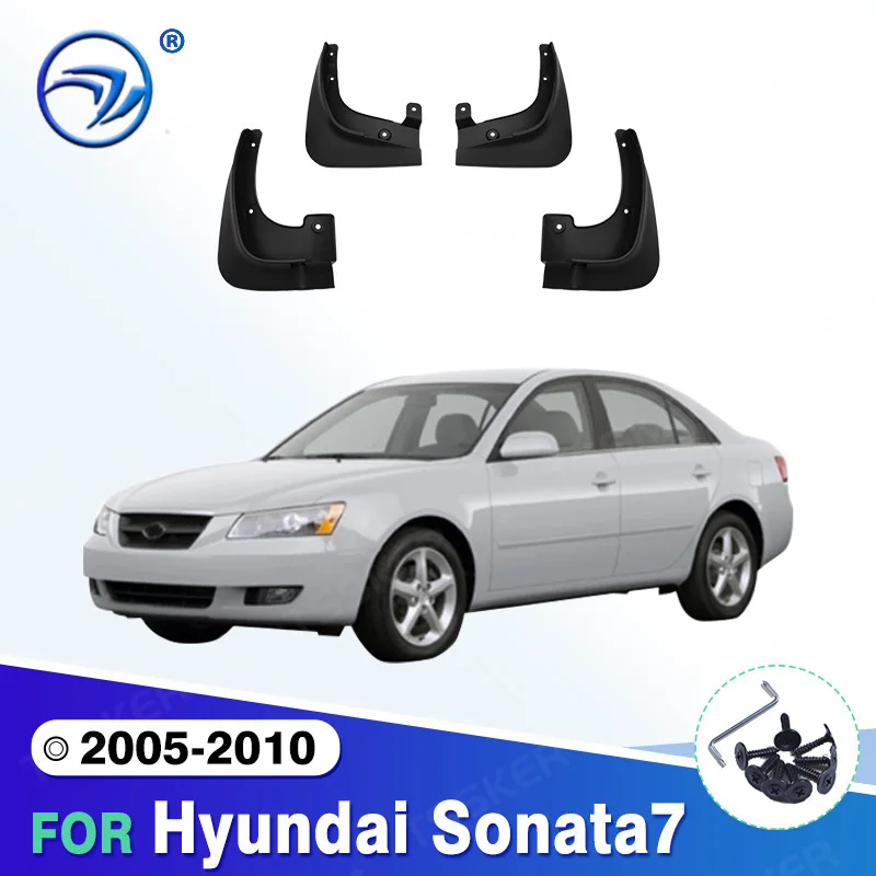 For  Hyundai Sonata7 2005 2006 2007 2008 2009 2010  Mudguard Mud Flaps Guard Splash Flap  Fender Car Accessories