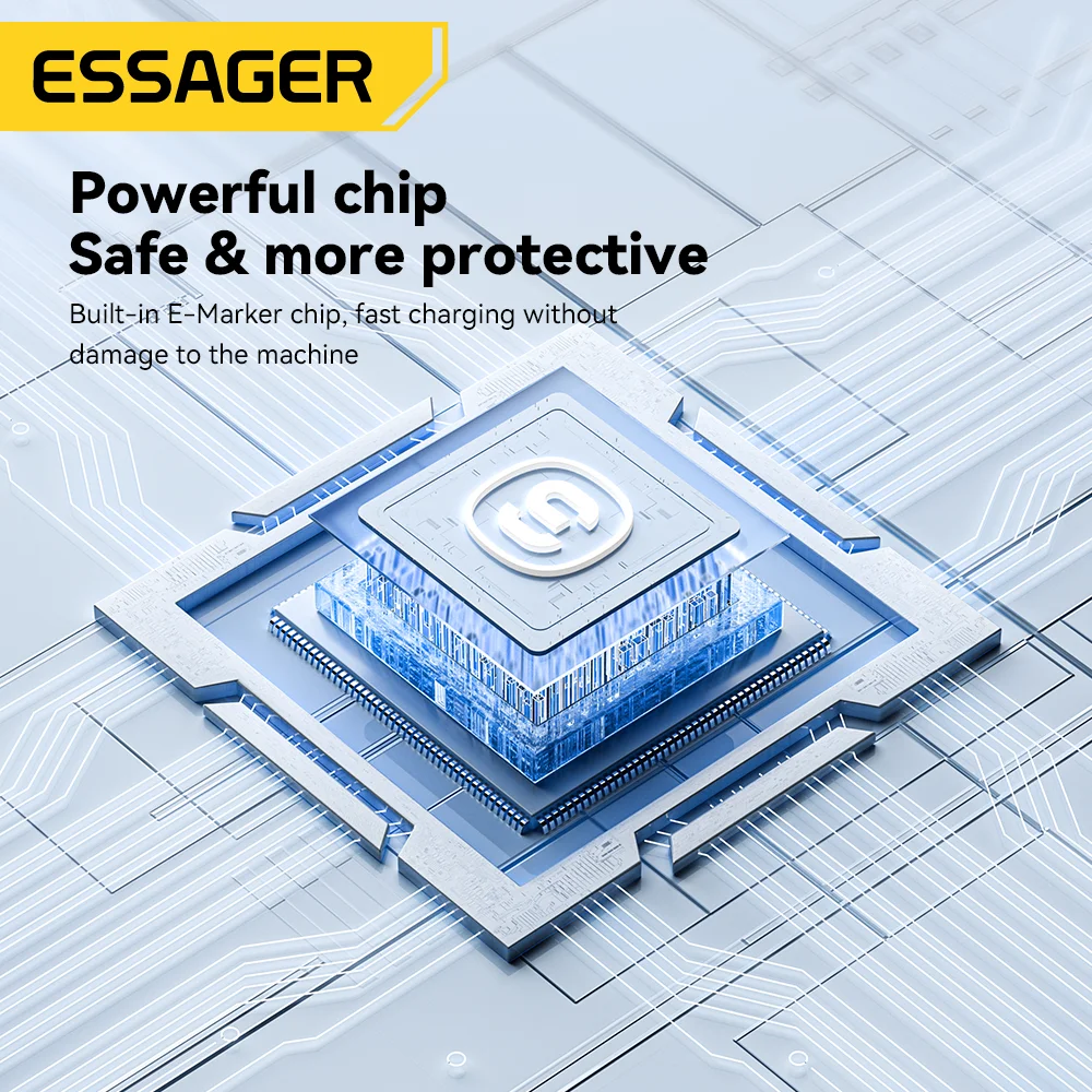 Essager 20W GaN USB Type C شحن سريع لهاتف iPhone 15 14 13 12 Pro Max PD3.0 QC3.0 Type C شاحن هاتف محمول صغير