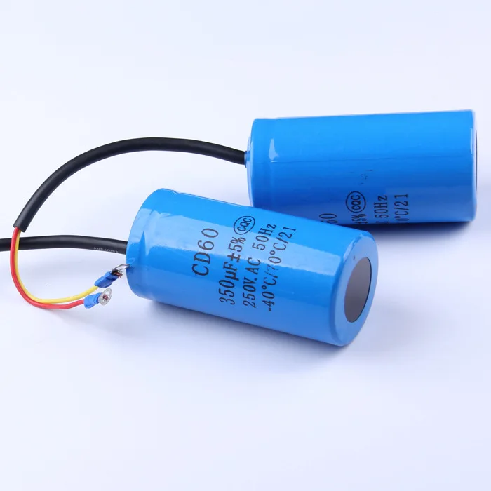 

ODOELEC free shipping Staring capacitor CD60 350UF heavy duty electric motor starting capacitors