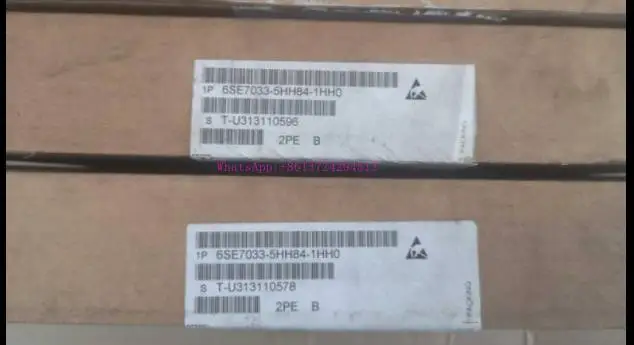 

Модуль предварительной нагрузки 6SE7033-5HH84-1HH0 pcu2 используется для структурной формы g и H 3 AC 380-575 В, 50/60 Гц совершенно новый и оригинальный