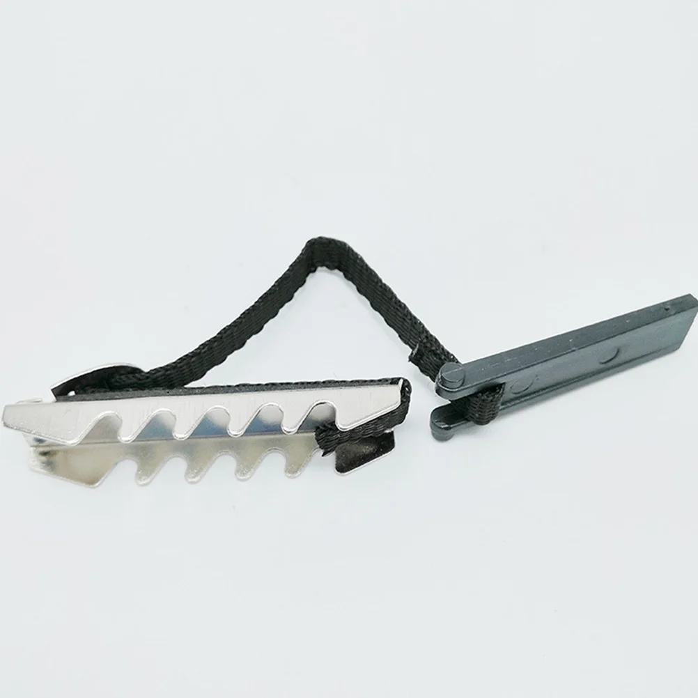 4 قطعة كابو جيتار-مشبك محمول مقاوم-ضبط يدوي ملحقات جيتار القيثارة الكلاسيكية الكهربائية الصوتية #6