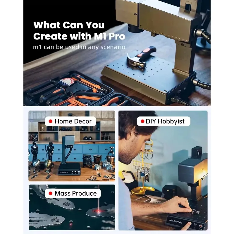 

M1 Engraving Machine Small Marking Machine Fully Automatic Plastic Metal Desktop Printing Engraving Machine