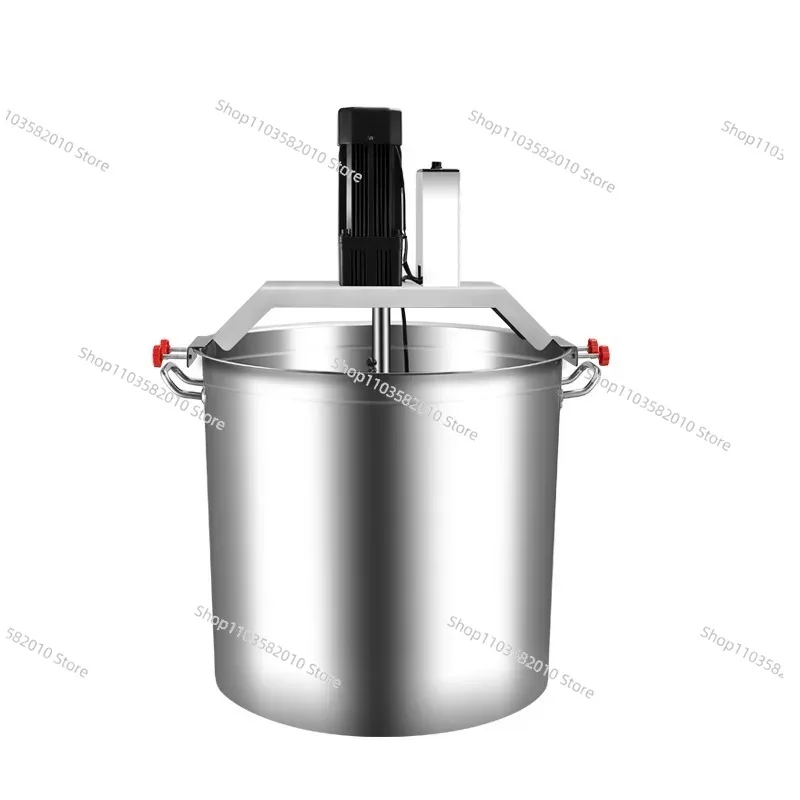 Electric Seasoning Processing Machine, Automatic Sauce Cooking Mixer with Steam Heating & Stirrer