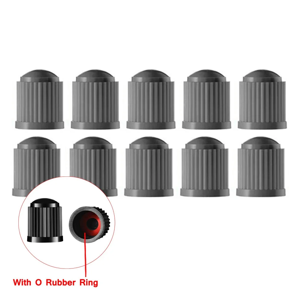 Yuanjoy 30 قطعة أغطية صمامات الإطارات المصنوعة من سبائك الألومنيوم | قبعات العجلات المزخرفة المقاومة للغبار | عالمي مناسب لسيارة دراجة نارية #6