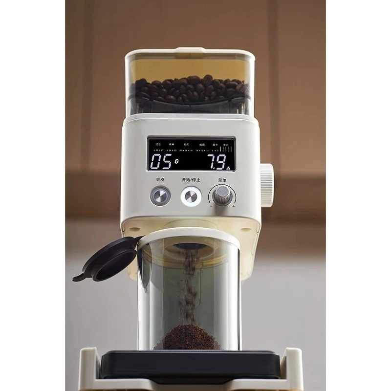 Electric Coffee Grinder Burr 30 Levels Of Grinding Easy To Clean Send Coffee