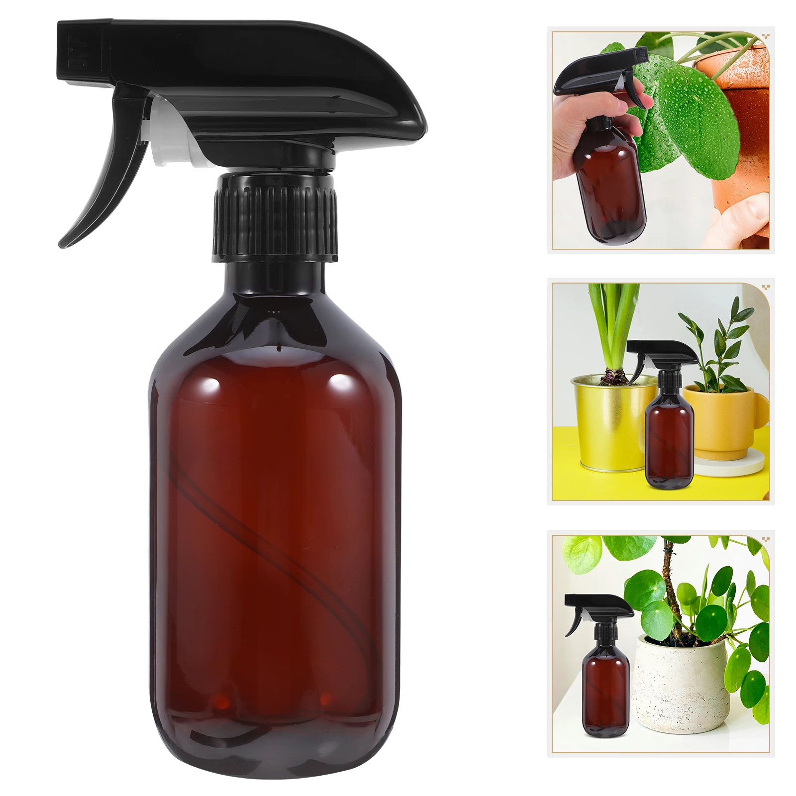 

2 Pcs Spray Bottles Empty for Cleaning Atomizer Mister Plant Sprayer PET Hair Misting Plants