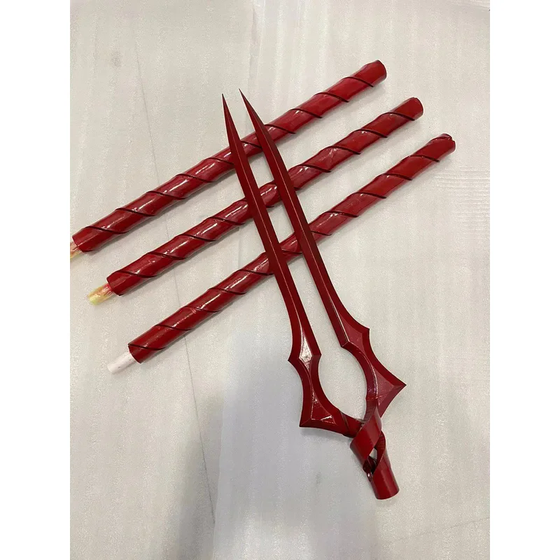

Anime EVA Ayanami Rei Spear of Cassius Asuka Langley Soryu Cosplay Red 200cm Prop Longinus prop Weapons accessories
